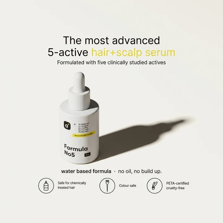 formula no5 hair growth serum