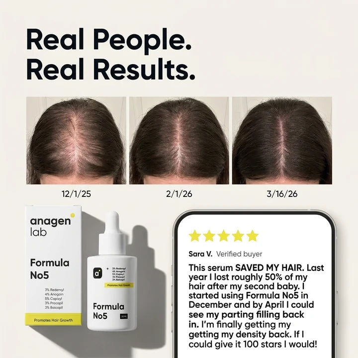 formula no5 hair growth serum