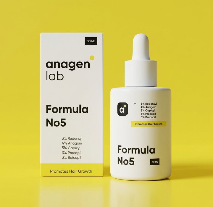 Formula No5 bottle and box